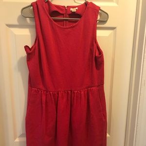 JCrew hot pink dress size L